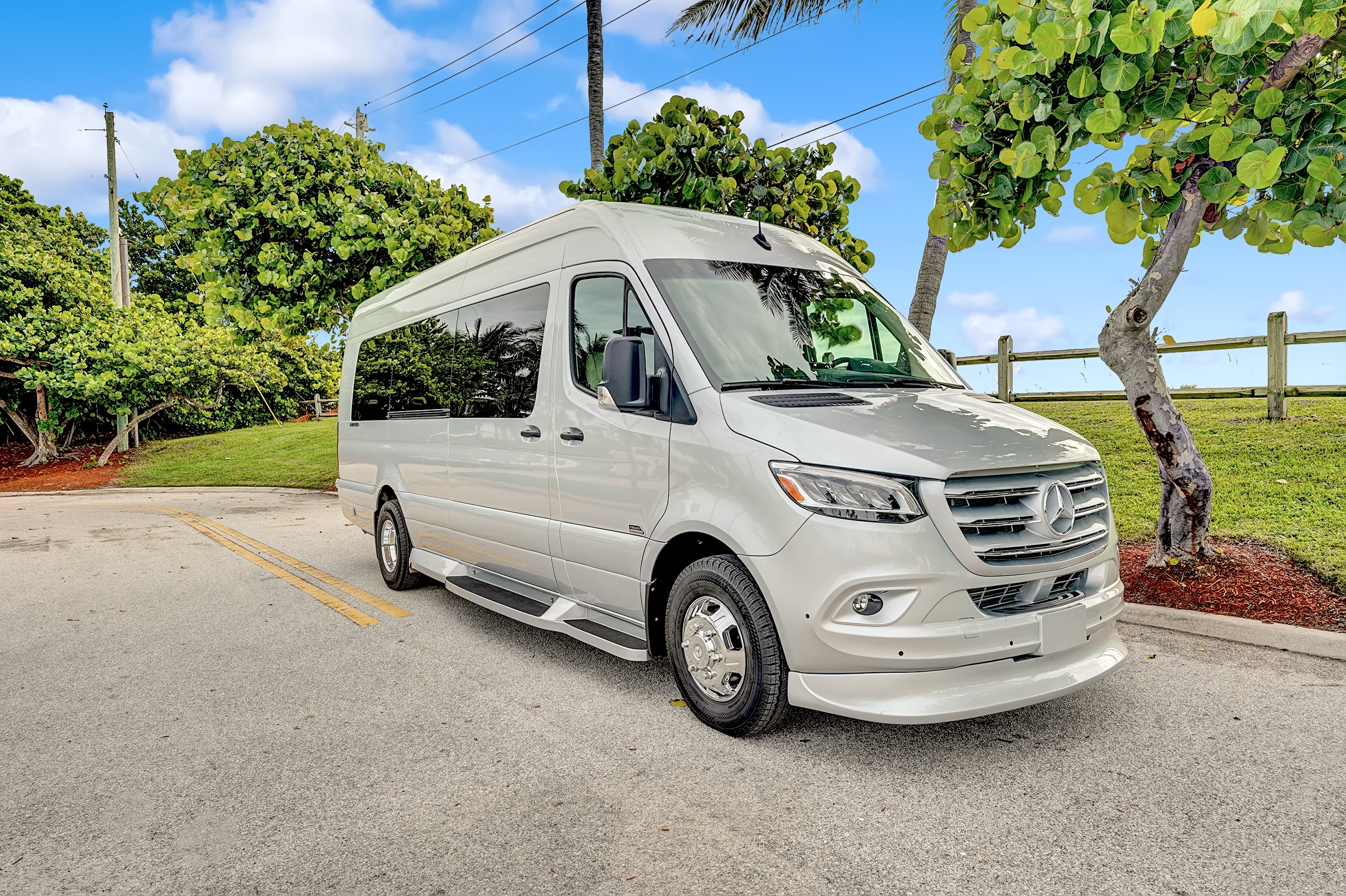 SilverSprinter — Mercedes-Benz Sprinter luxury van, Palm Beach County